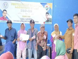Pemerintah Desa Lebung, Salurkan BLT-DD Tahap II Priode April – Juni Kepada 72 KPM