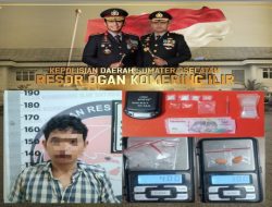 Tim Gabungan Polres OKI Gerebek Kampung Narkoba di Desa Mangun Jaya, Satu Pelaku Diamankan