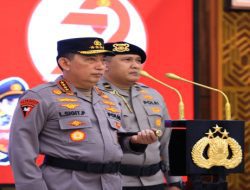 Kapolri Pimpin Upacara Pemuliaan Nilai-Nilai Tribrata Dalam Rangka HUT Bhayangkara ke-79
