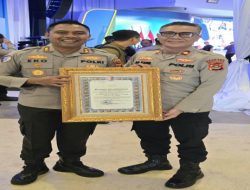 Polres OKI Raih Penghargaan Katagori Pelayanan Prima