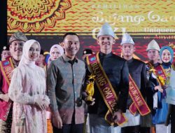 Malam Final Pemilihan Bujang Gadis Bende Seguguk Kabupaten OKI, Ajang Unjuk Bakat