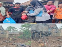 Musibah Longsor di Kelurahan Serasan Jaya, 8 Jiwa terdampak Pemerintah Respon cepat Salurkan Bantuan
