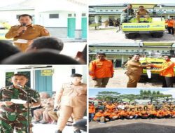 Bupati Banyuasin Serahkan Bantuan Alsintan Dari Kementerian Pertanian Kepada Brigade Pangan