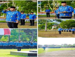 Sekda Banyuasin Pimpin Apel Gabungan Bulan Juli, Tekankan ASN Displin dan Tingkatkan Kualitas Pelayanan