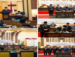 Rapat Paripurna DPRD Kabupaten Banyuasin, Bupati Askolani Dan DPRD Sepakati APBD Perubahan 2025