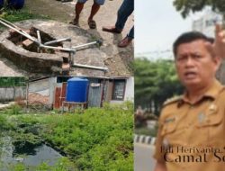 Camat Sekayu Dorong PDAM Gratis Bagi warga terdampak Limbah Kolam retensi Lapas kelas 2B Sekayu