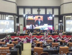 DPRD OKI Gelar Paripurna Mendengarkan Pidato Kenegaraan Presiden RI