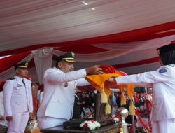 Rangkaian Upacara HUT RI di OKI Tertib dan Khidmat Wakil Bupati Mengaku Bangga