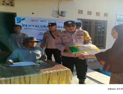 Sebanyak 5 Ton Beras SPHP Tersalurkan dalam Gerakan Pangan Murah Polsek Lempuing