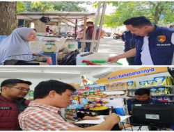 Satreskrim Polres OKI Cek Stok dan Harga Beras di Pasaran