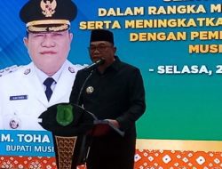 Bupati Apresiasi Masyarakat Jaga Kondusifitas, Tegaskan Komitmen Muba Maju Lebih cepat