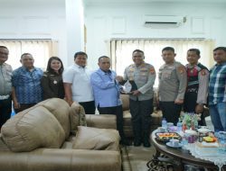 Perkuat Sinergitas, Kapolres OKI Kunjungi Kajari OKI