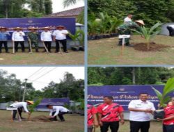 Lapas Kayuagung Gelar Kegiatan Penanaman Pohon Kelapa, Dalam Mendukung Ketahanan Pangan Secara Virtual
