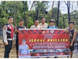 Polsek Batanghari Leko Gencarkan Edukasi Bahaya Ilegal Drilling di Muba