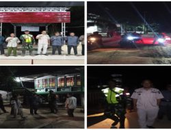 Gelar Patroli Siskampling, Koramil Jajaran Kodim Perkuat Keamanan Wilayah Bersama Warga