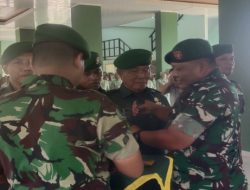 Sebanyak 63 Personil Kodim 0402/OKI-OI Naik Pangkat Priode 1 Oktober 2025