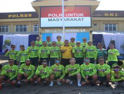 Kapolda Sumsel Pimpin Gowes Bareng “Gobar Musi” Tempuh Jarak 88 KM hingga Polres OKI