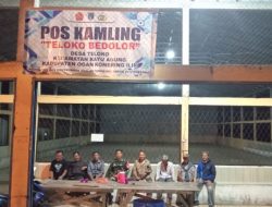 Jaga Ketertiban Dan Keamanan Kodim Bersama Warga Gelar Pos Kamling Dan Patroli Rutin