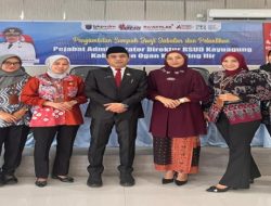 Jabat Direktur RSUD Kayuagung dokter Tito Siap Jalankan Visi-Misi Bupati OKI