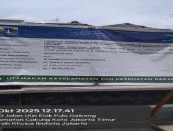 Pembangun Turap dan Trotoar di Aneka Elok di inisiasi oleh RW 09