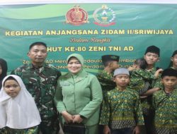 Anjangsana Keluarga Zeni TNI AD Ke Panti Asuhan Ikhlas Berbagi Dalam Rangka HUT Zeni TNI AD Ke 80 Tahun 2025.