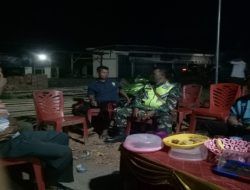 Warga dan Aparat Bersatu! Sinergi Patroli Poskamling Tingkatkan Keamanan Lingkungan