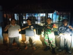 Patroli Siskamling Bareng Babinsa, Bukti Nyata TNI Dekat dengan Rakyat