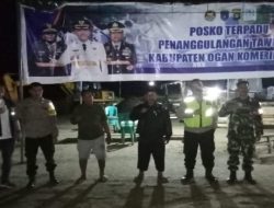 Babinsa Patroli Siskamling Bersinergi Dengan Bhabinkamtibmas Dan Warga Desa Tanjung Menang