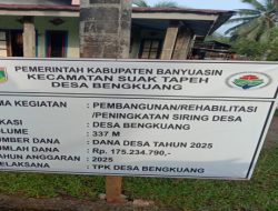 LSM Nusantara Ekspres Laporkan Dugaan Ketidakterbukaan Dana Desa di Kecamatan Suak Tape