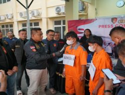 Polres OKI Berhasil Ungkap Kasus Pembunuhan di Kayuagung, Dua Pelaku Diamankan Kurang dari 24 Jam