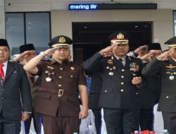 Dandim 0402/OKI-OI Ikuti Upacara Hari Pahlawan di Pemda OKI