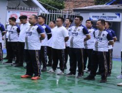 Lapas Tanjung Raja Meriahkan Pembukaan Hari Bhakti Kementerian Imigrasi dan Pemasyarakatan ke-1 dengan Semangat Olahraga