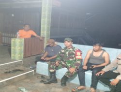 Patroli Malam Hari, Koramil 402-12/Pemulutan Apresiasi Pelaksanaan Siskamling Warga