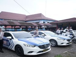 Apel Gelar Pasukan Operasi Zebra Musi 2025 Digelar di Halaman Mapolsek Kayuagung