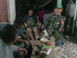 Peran Aktif Babinsa Melaksanaakan Patroli Malam Untuk Wujudkan Lingkungan Aman Dan Tertib