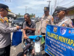 Operasi Zebra Musi 2025, Polres Muara Enim Hadirkan Polisi Menyapa