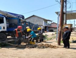 Denzibang 1/II Palembang Dan PT PLN (PERSERO) UP3 Palembang Hadir Mengatasi Kesulitan Rakyat