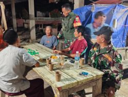 Babinsa Koramil 402-14/Air Sugihan Pimpin Patroli Siskamling, Perkuat Sinergi TNI dan Masyarakat Jaga keamanan Wilayah