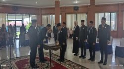 Wabup OKI Lantik 6 Pejabat Pimpinan Tinggi Pratama