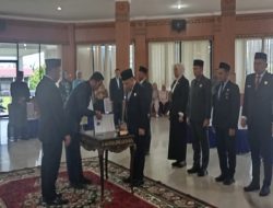 Wabup OKI Lantik 6 Pejabat Pimpinan Tinggi Pratama