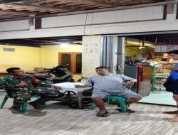 Babinsa Koramil 402-02/Pedamaran Intensifkan Patroli Malam, Warga Pedamaran IV Merasa Lebih Aman