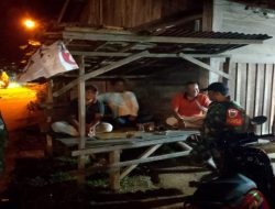 Patroli Malam Hari, Koramil 402-02/Pedamaran Apresiasi Pelaksanaan Siskamling Warga