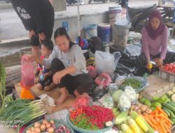 Harga Cabai Merah Di Pasar Kayuagung Tembus Rp.110.000,-/kg
