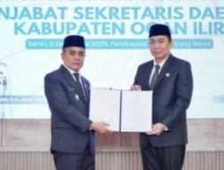 Resmi Dilantik, Dicky Syailendra Fokus Lanjutkan Agenda Strategis Pemerintah Ogan Ilir