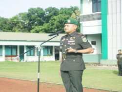 Semangat Juang Prajurit, Kodim 0402/OKI-OI Peringati Hari Juang TNI AD TA 2025