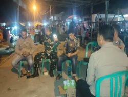 Koramil Pedamaran Galakkan Patroli Siskamling, Danramil Apresiasi Partisipasi Masyarakat