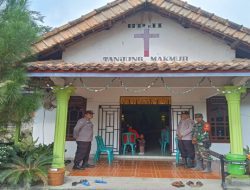 Pastikan Ibadah Natal Aman, Kodim 0402/OKI-OI Patroli di Gereja GPDI Imanuel