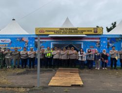 Tim Supervisi Ro Ops Polda Sumsel Laksanakan Supervisi Posyan Kayuagung dalam Ops Lilin Musi 2025