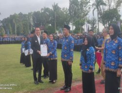 Kukuhkan PPPK Paruh Waktu Sebanyak 4.564 Orang, Bupati “Minta Berkontribusi Untuk Kabupaten OKI