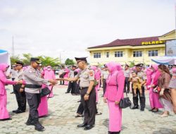 93 Personel Polres OKI Naik Pangkat, Kapolres Tekankan Tanggung Jawab dan Profesionalisme